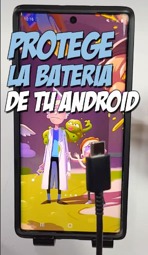 como proteger la batería del celular android